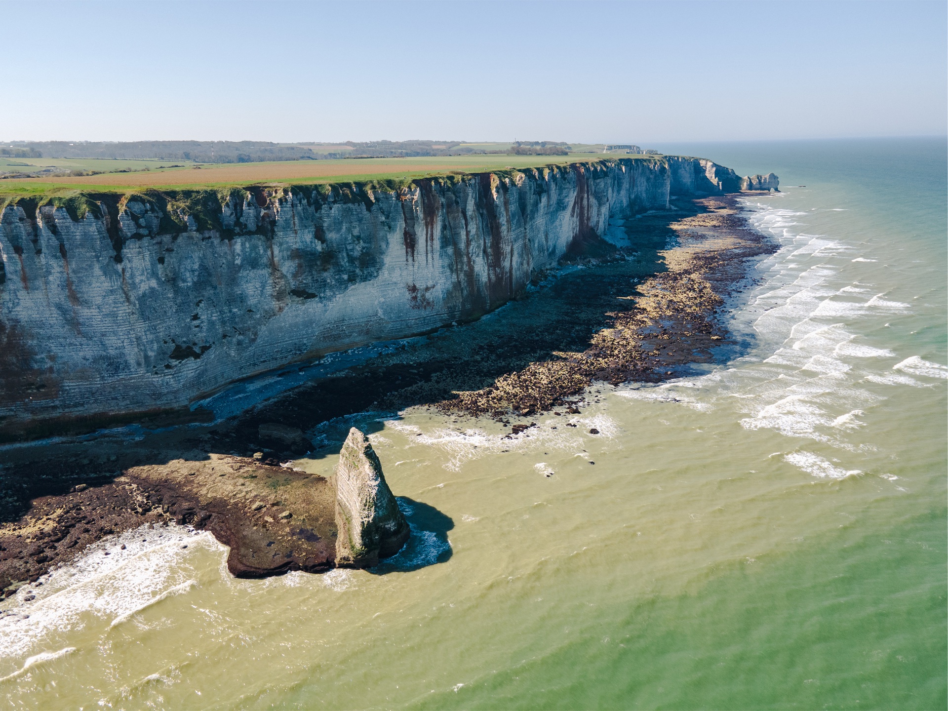 Coastal cliffs